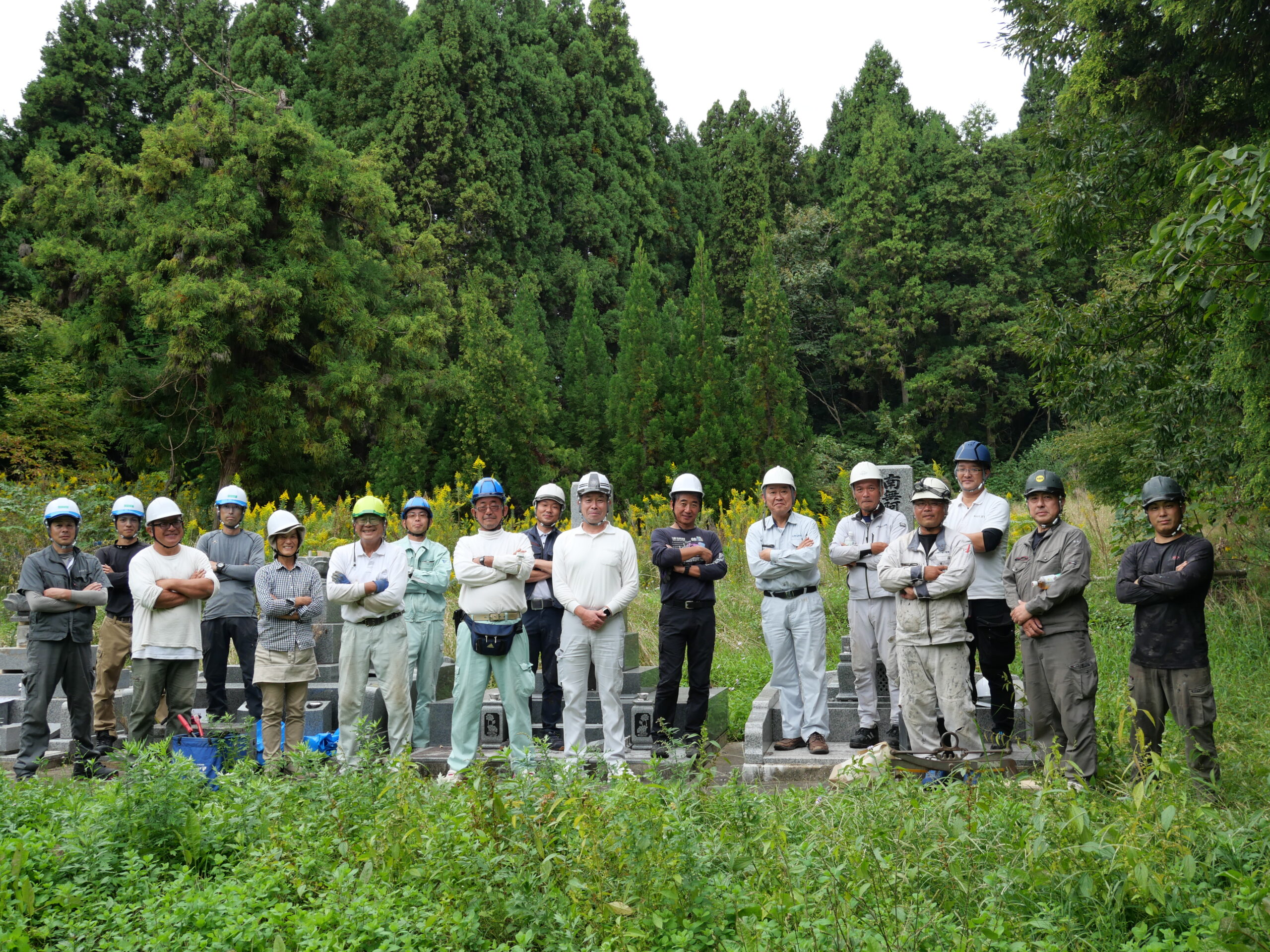 第５回　能登半島地震における墓地復旧支援活動（石材業界5団体協働）