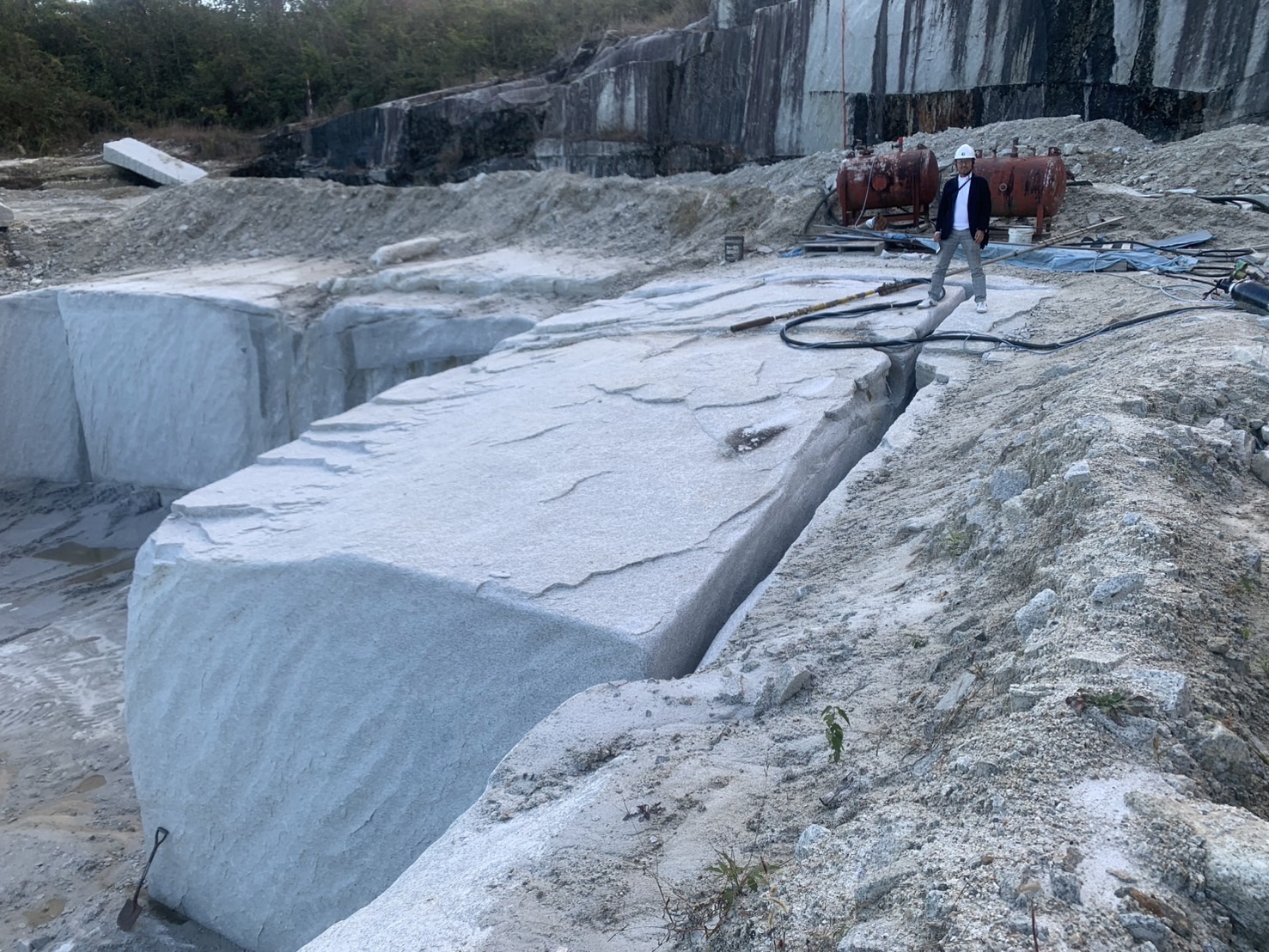 【建築・環境部会】勉強会in茨城（稲田石）　3月13日